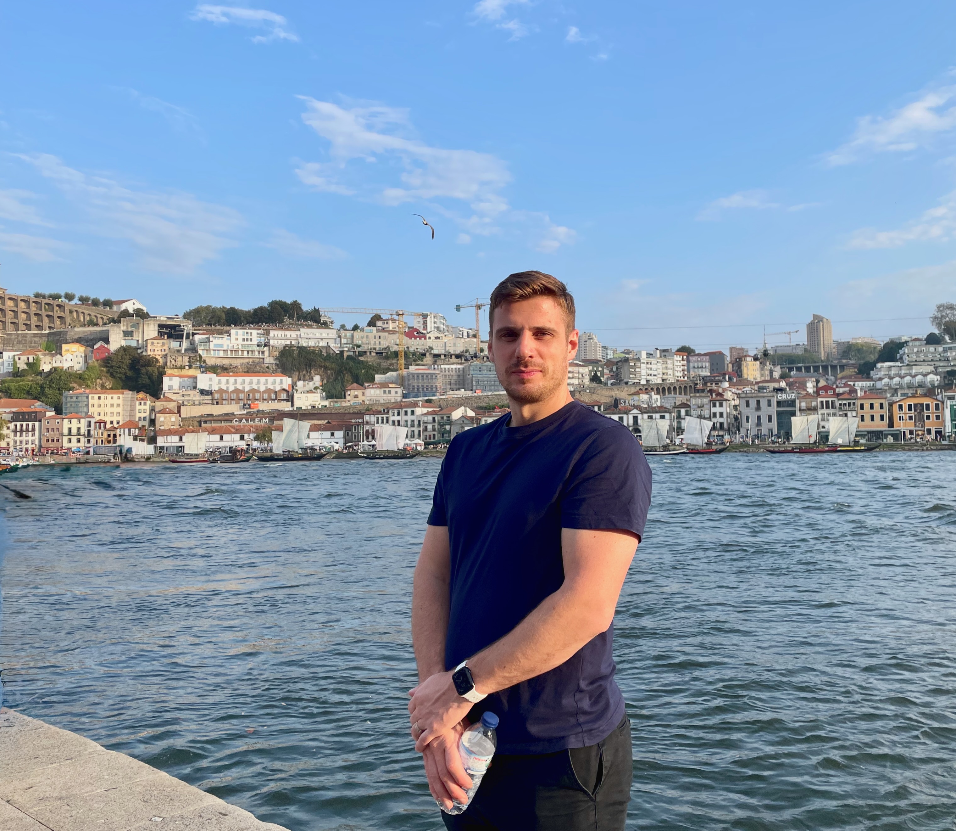 Daniel Jowett on a trip to Porto, Portugal